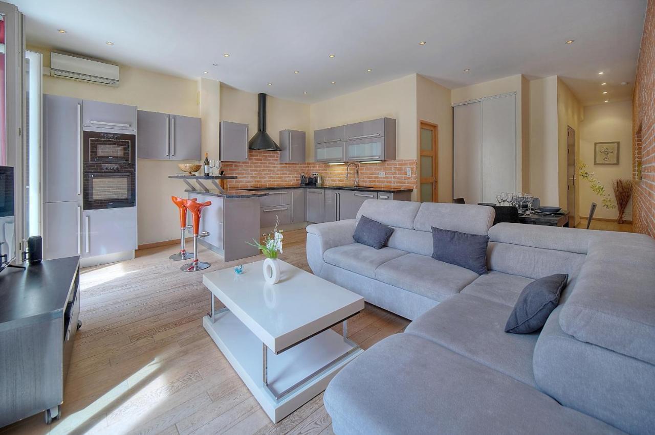 Moderne 3 Pieces Idealement Situe Centre De Cannes L! A2B22 Dış mekan fotoğraf