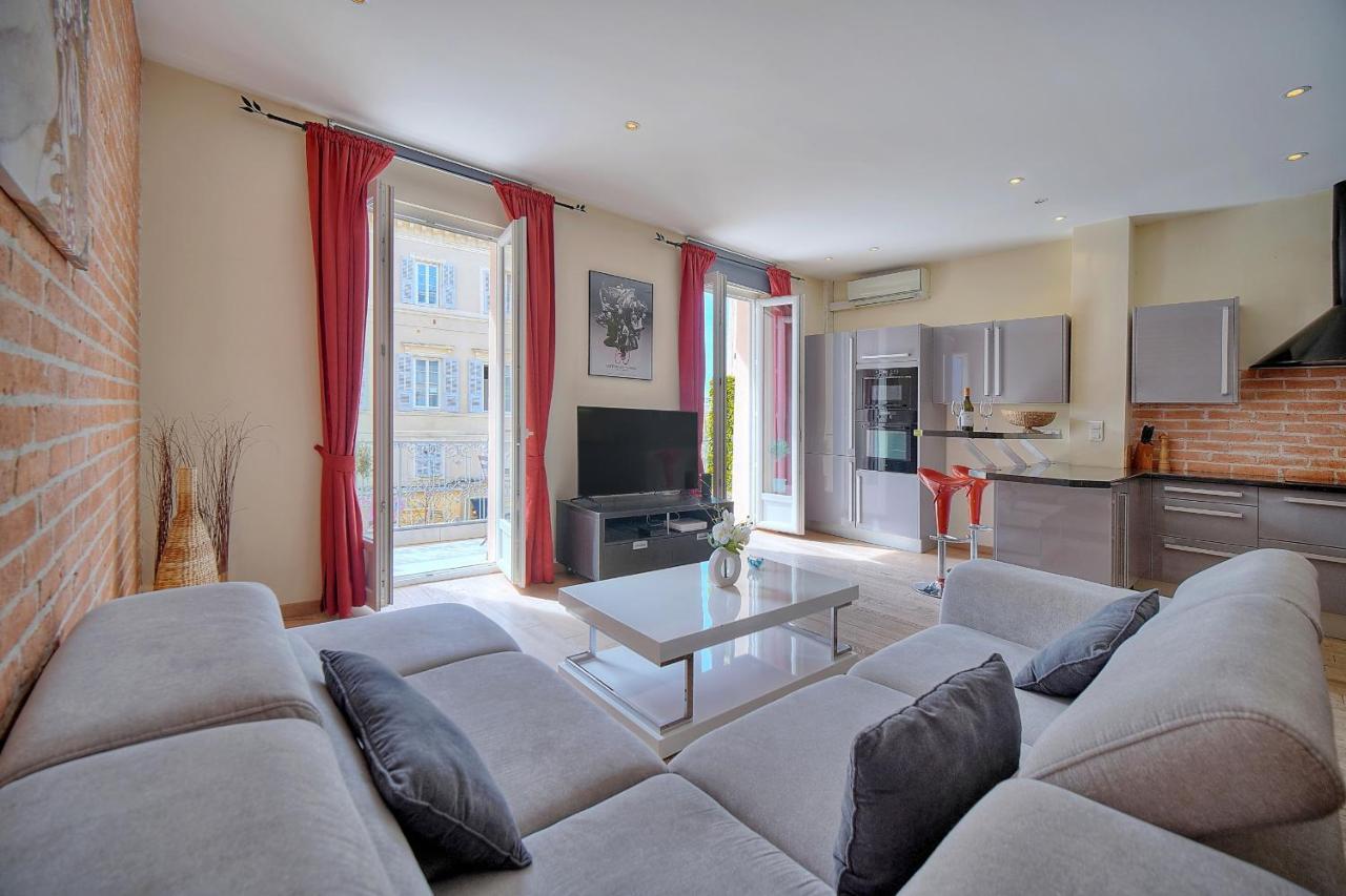 Moderne 3 Pieces Idealement Situe Centre De Cannes L! A2B22 Dış mekan fotoğraf