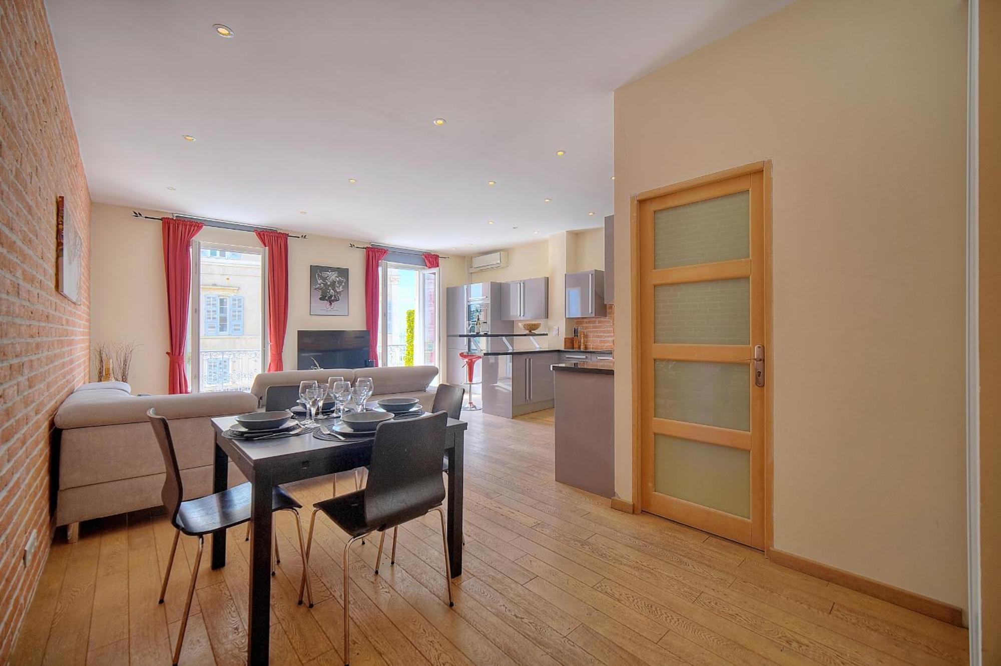 Moderne 3 Pieces Idealement Situe Centre De Cannes L! A2B22 Dış mekan fotoğraf